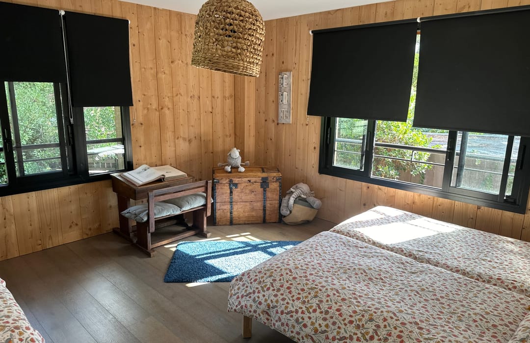 Chambre secondaire maison Piraillan Cap Ferret