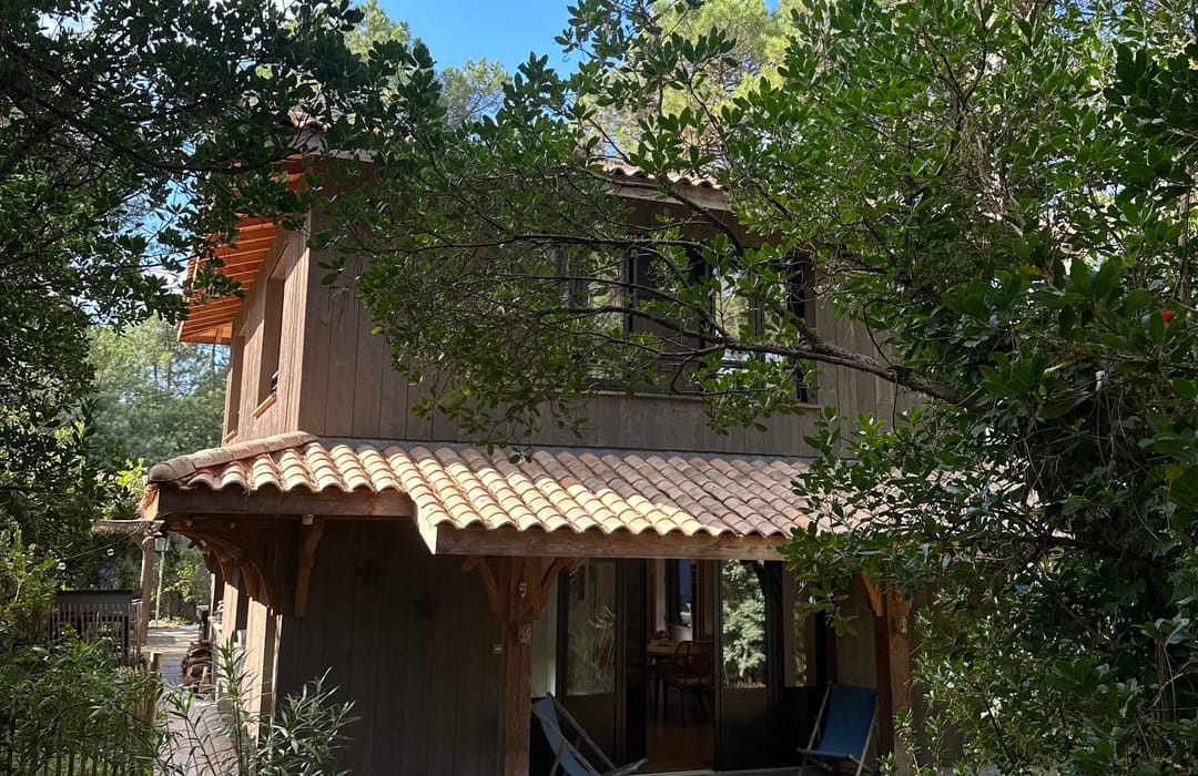 Façade maison Piraillan Capt Ferret