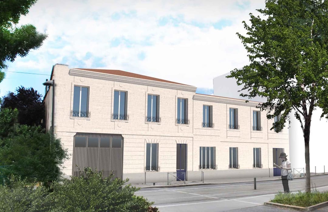 Programme immobilier neuf Les Patios d'Émile à Bordeaux